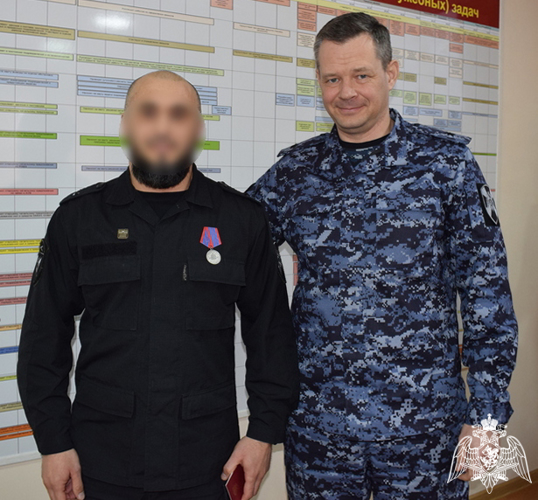 Бойцы дагестанского СОБР удостоены государственных и ведомственных наград