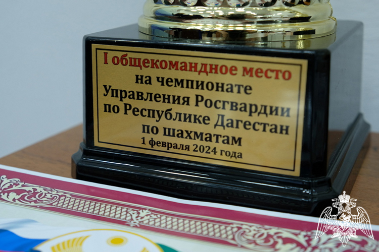 Лучшие шахматисты среди росгвардейцев определены в Дагестане