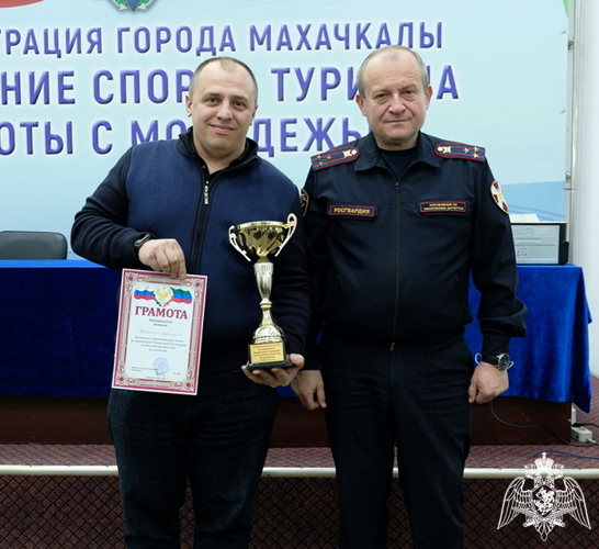 Лучшие шахматисты среди росгвардейцев определены в Дагестане