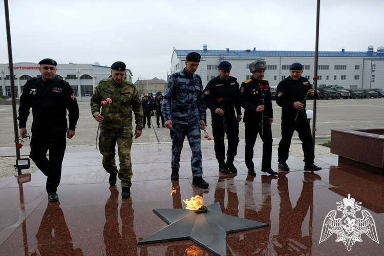 Дагестанский СОБР отметил 31-ю годовщину образования