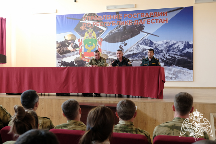 Учебный сбор спортивной команды Северо-Кавказского округа Росгвардии прошел в Дагестане