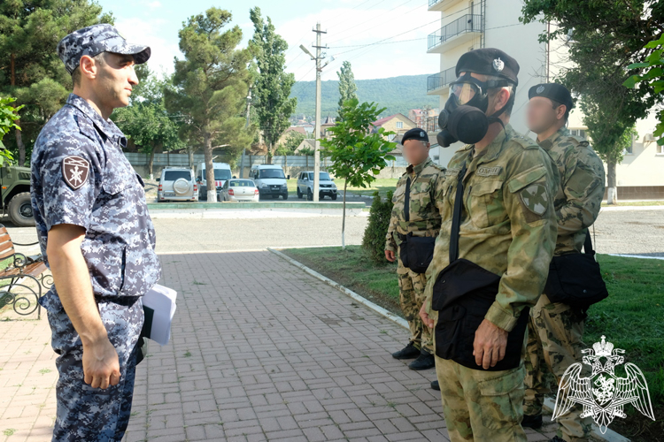 В Дагестане определился лучший старшина среди росгвардейцев