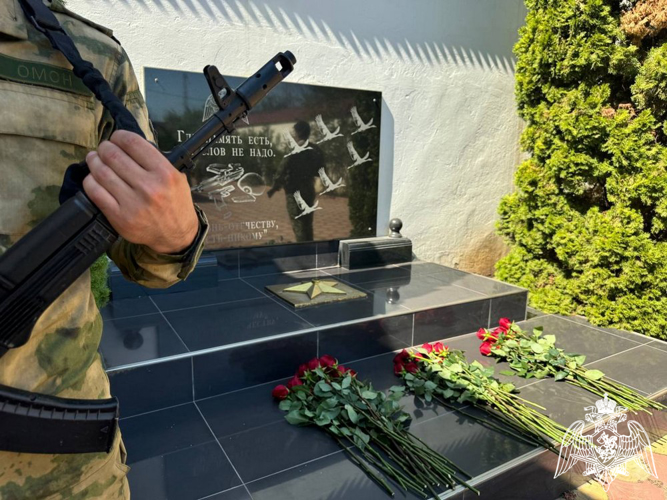 ОМОН «Ягуар» дагестанского Управления Росгвардии отметил свое 28-летие