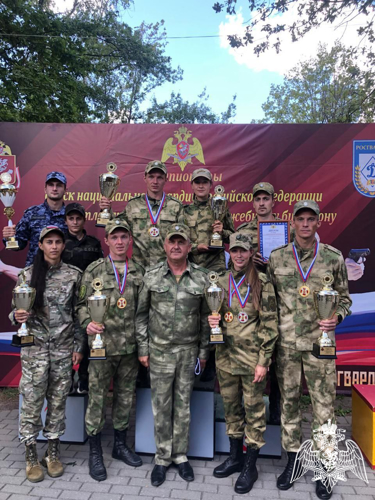 Спортсмены Северо-Кавказского ордена Жукова округа Росгвардии – победители ведомственного чемпионата по служебному биатлону