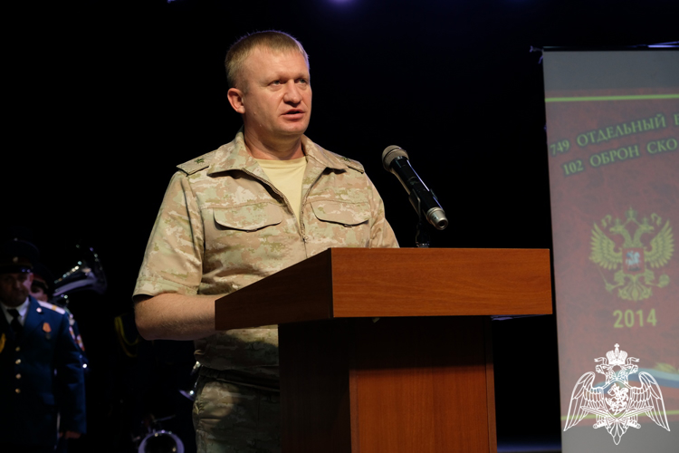 Батальон оперативного назначения махачкалинского соединения Росгвардии отметил 10-летний юбилей