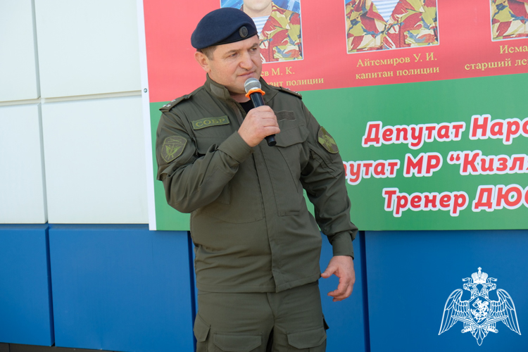 Турнир по вольной борьбе памяти погибших бойцов СОБР Росгвардии прошел в Дагестане