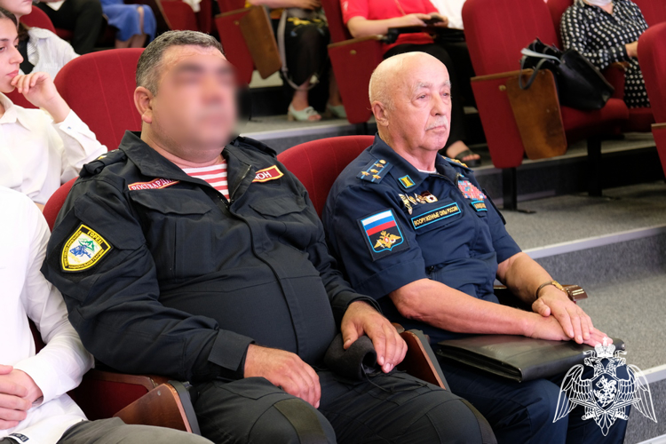  В Дагестане росгвардейцы приняли участие в тематическом мероприятии «Наш мир – без террора»