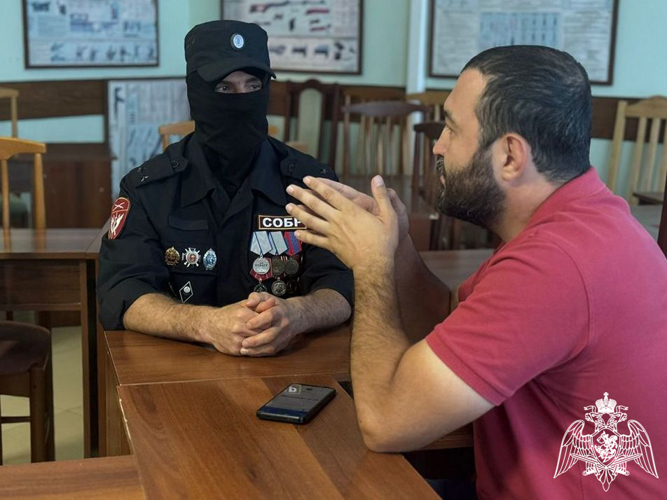 В Управлении Росгвардии по Республике Дагестан проходит пресс-тур для журналистов региональных СМИ