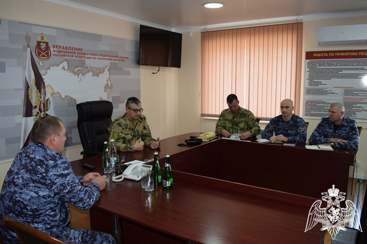 Дагестанские росгвардейцы повысили уровень знаний по мерам пожарной безопасности