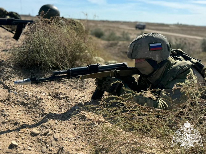 Тактико-специальные занятия спецподразделений Росгвардии прошли в Дагестане