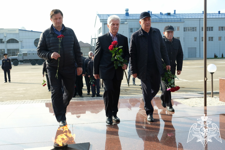 День ветерана войск правопорядка отметили в Дагестане