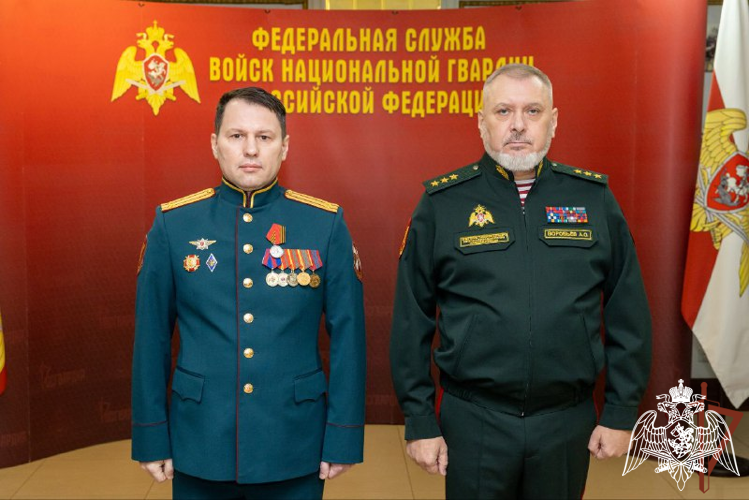 Заместитель директора Росгвардии генерал-полковник Алексей Воробьев поздравил личный состав и ветеранов с 30-летием создания подразделений по взаимодействию со СМИ 