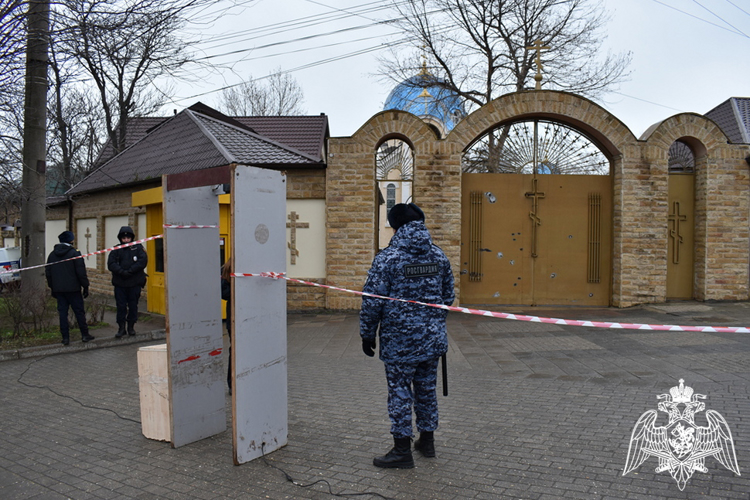Росгвардейцы обеспечили правопорядок во время празднования Крещения Господне в Дагестане