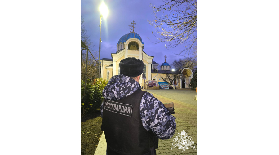 Росгвардейцы обеспечили безопасность во время новогодних и рождественских праздников в Дагестане
