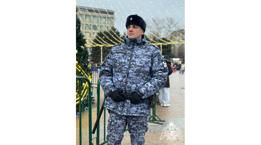 Росгвардейцы обеспечили безопасность во время новогодних и рождественских праздников в Дагестане