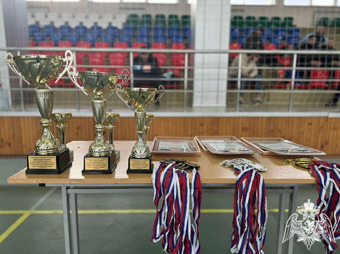 В Дагестане прошел чемпионат по мини-футболу среди росгвардейцев