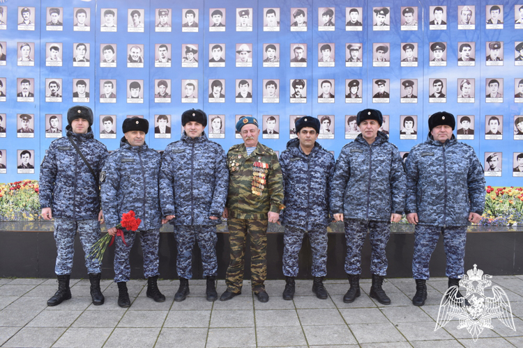 В Дагестане при участии росгвардейцев прошли мероприятия, посвященные 36-летию вывода советских войск из Афганистана