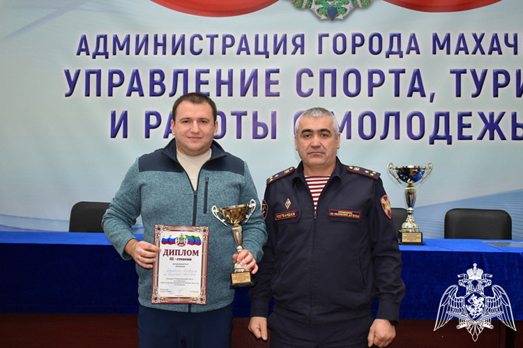 Лучшие шахматисты среди росгвардейцев определились в Дагестане 
