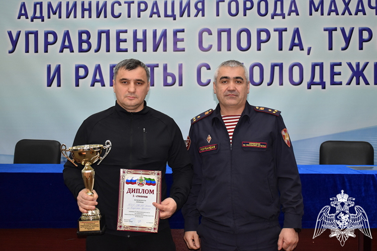 Лучшие шахматисты среди росгвардейцев определились в Дагестане 