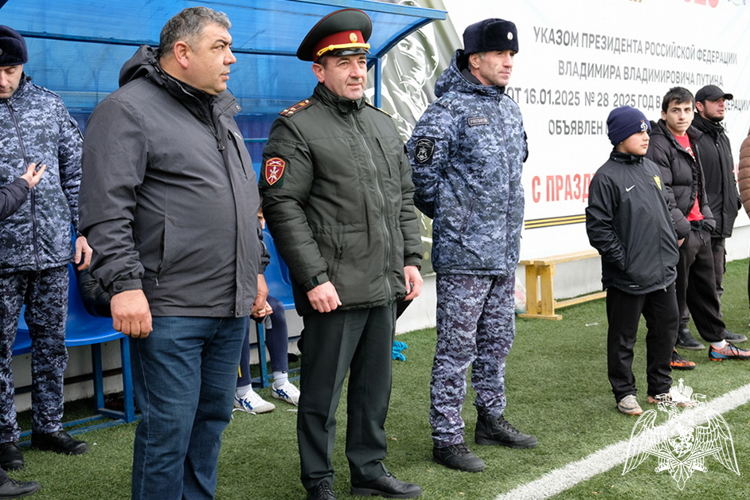 Футбольный турнир среди учащихся профильных классов Росгвардии прошел в Дагестане 
