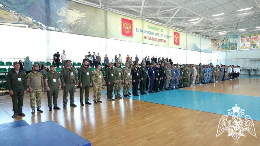 В Дагестане росгвардейцы стали бронзовыми призерами волейбольного турнира среди участников СВО