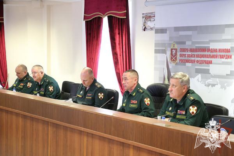 В Северо-Кавказском округе Росгвардии прошло оперативное совещание