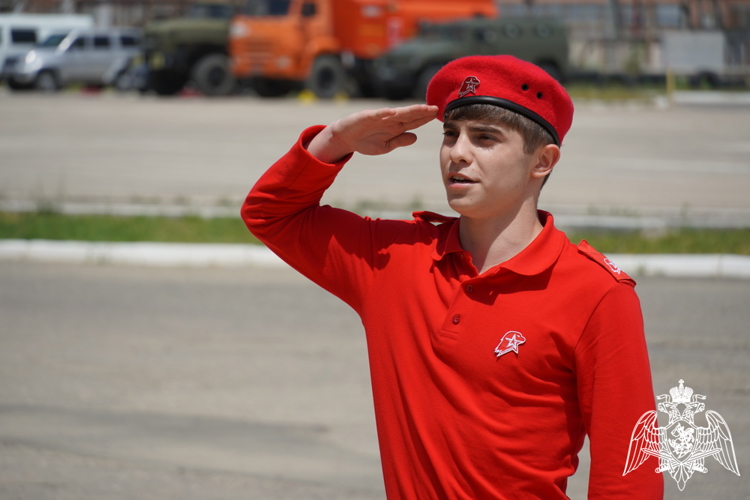 Военно-спортивная игра «Победа» прошла на базе подразделения Росгвардии в Дагестане