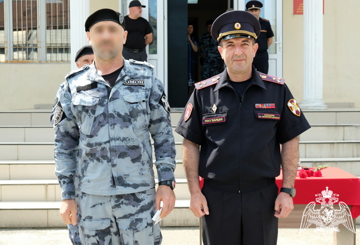 ОМОН «Горец» отметил 34-ю годовщину образования