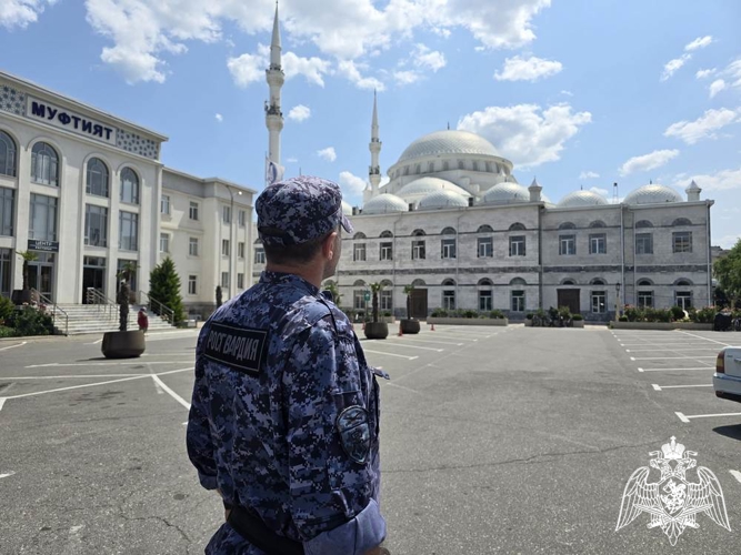 Росгвардия обеспечила правопорядок в период празднования Курбан-байрам в Дагестане