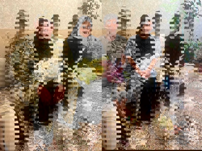 В Дагестане росгвардейцы поздравили детей погибших боевых товарищей с Международным днем защиты детей