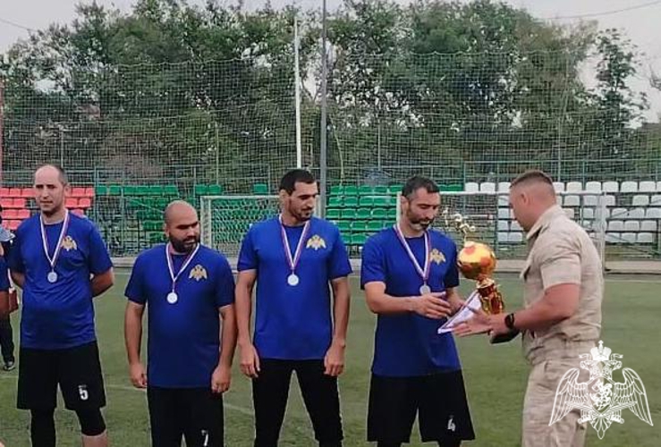 Дагестанские росгвардейцы стали призерами окружного чемпионата по мини-футболу