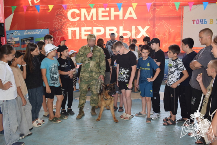 В Дагестане продолжается ведомственная акция «Каникулы с Росгвардией»
