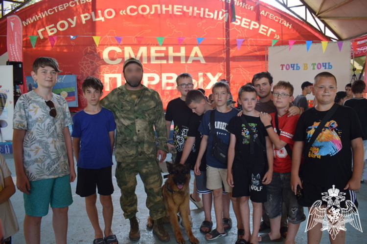 В Дагестане продолжается ведомственная акция «Каникулы с Росгвардией»