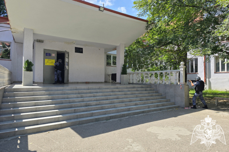 В Дагестане росгвардейцы приняли участие во всероссийских антитеррористических учениях