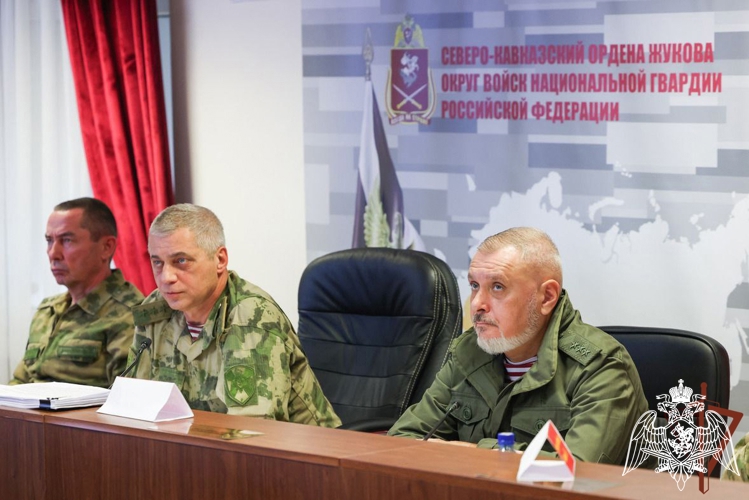 Директор Росгвардии Герой России генерал армии Виктор Золотов дал старт межведомственному командно-штабному учению