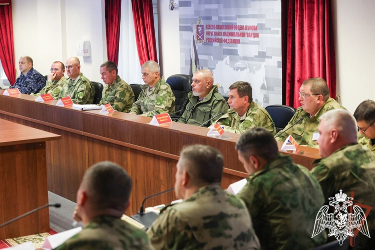 Директор Росгвардии Герой России генерал армии Виктор Золотов дал старт межведомственному командно-штабному учению