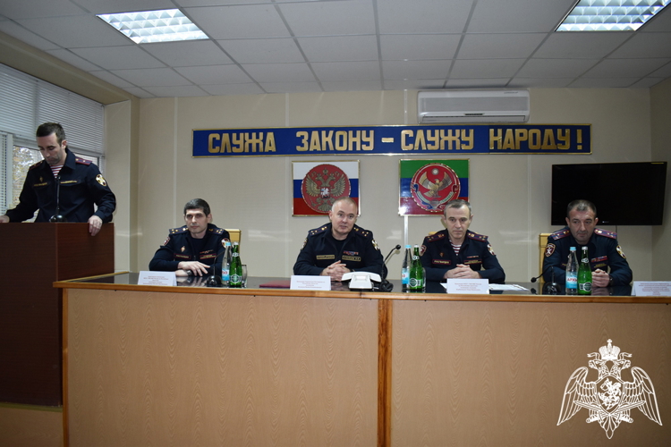 День образования подразделений вневедомственной охраны Росгвардии отметили в Дагестане
