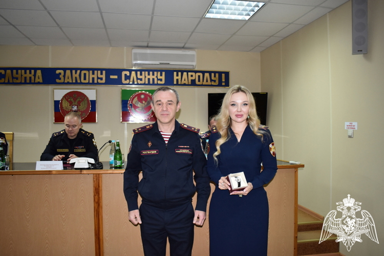 День образования подразделений вневедомственной охраны Росгвардии отметили в Дагестане