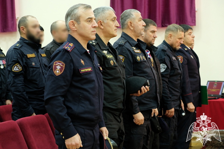 Управление Росгвардии по Республике Дагестан отметило 9-ю годовщину образования