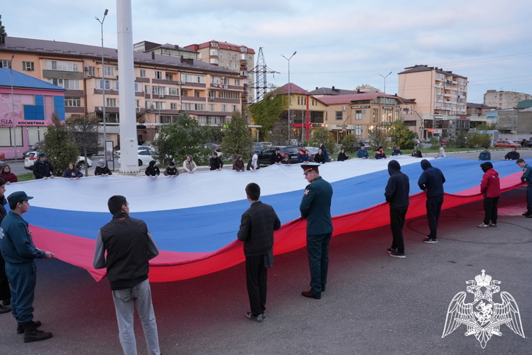 В Дагестане офицер Росгвардии стал участником патриотического проекта «Диалоги с Героями»
