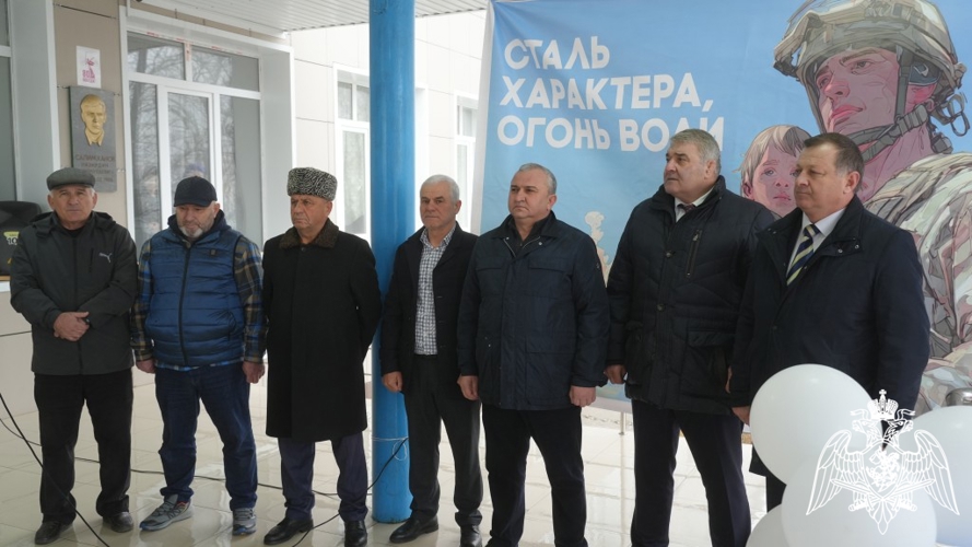 В Дагестане увековечили память Героя России Игоря Груднова