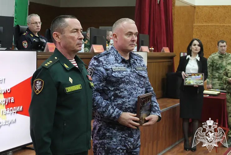 Руководитель дагестанского управления Росгвардии принял участие в  итоговом военном совете Северо-Кавказского ордена Жукова округа Росгвардии