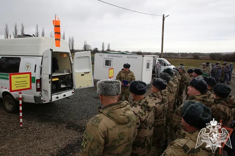 Руководитель дагестанского управления Росгвардии принял участие в  итоговом военном совете Северо-Кавказского ордена Жукова округа Росгвардии