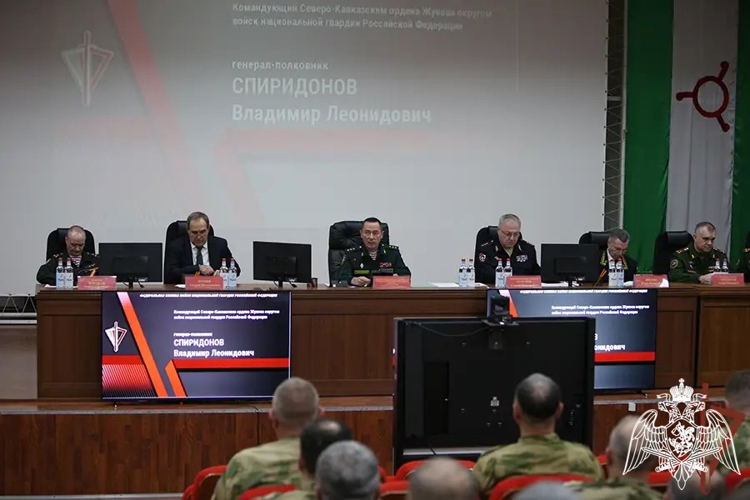 Руководитель дагестанского управления Росгвардии принял участие в  итоговом военном совете Северо-Кавказского ордена Жукова округа Росгвардии