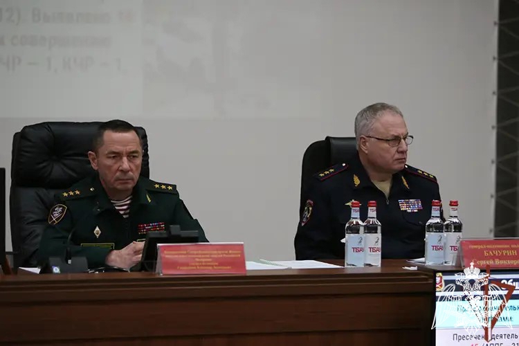 Руководитель дагестанского управления Росгвардии принял участие в  итоговом военном совете Северо-Кавказского ордена Жукова округа Росгвардии
