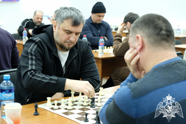 Лучшие шахматисты среди росгвардейцев определились в Дагестане