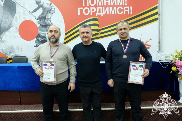 Лучшие шахматисты среди росгвардейцев определились в Дагестане