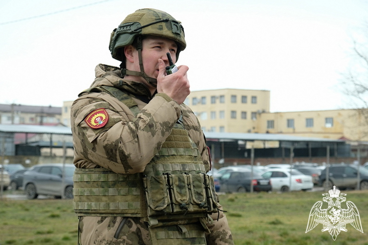 Курсанты Росгвардии завершили стажировку в Дагестане