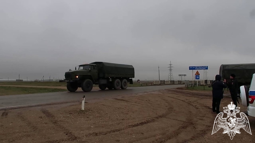 Росгвардейцы приняли участие в антитеррористических учениях в Дагестане