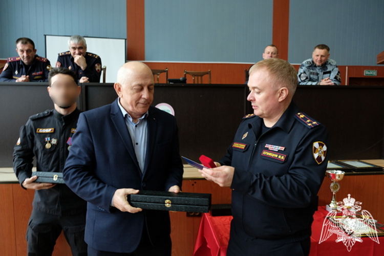 СОБР «Ястреб – Каспий» отметил годовщину образования